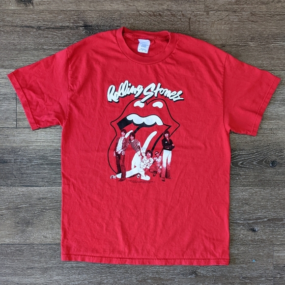 Tennessee River Rolling Stones rock band logo t-shirt - SIZE L - Picture 1 of 4